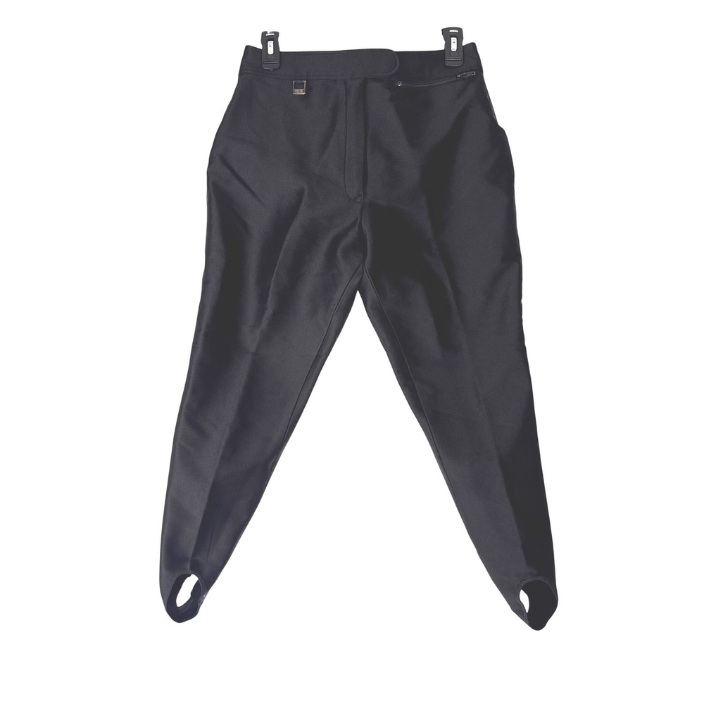 Fera Skiwear Womens Vintage Stirrup Ski Pants High Waist Size 12R‎ Retro